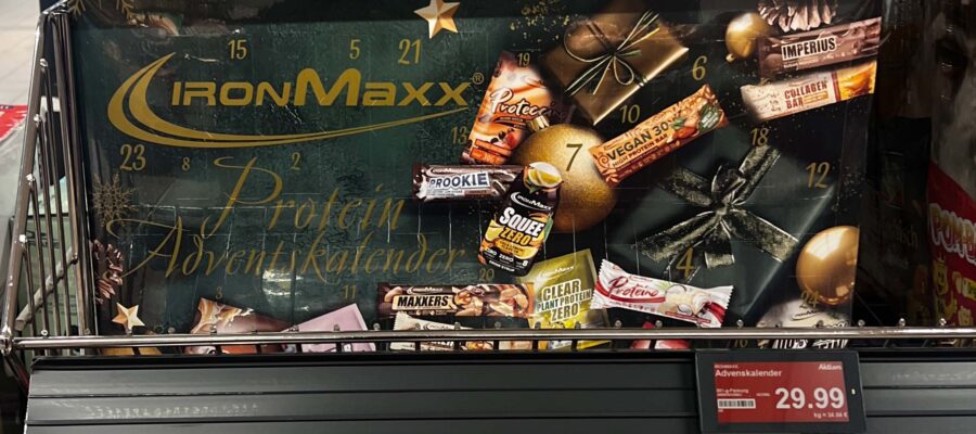 Aldi Halensee Adventskalender IronMAxx