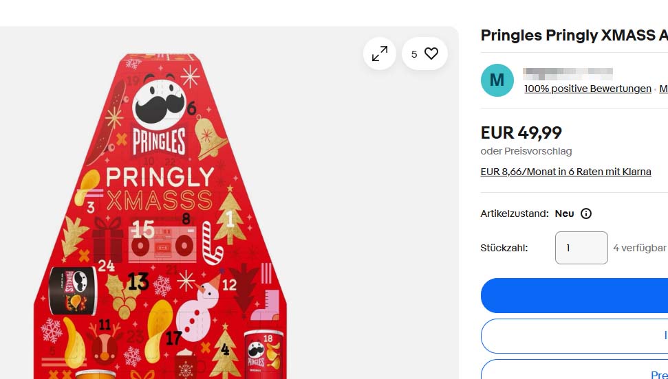 Ebay Adventskalender