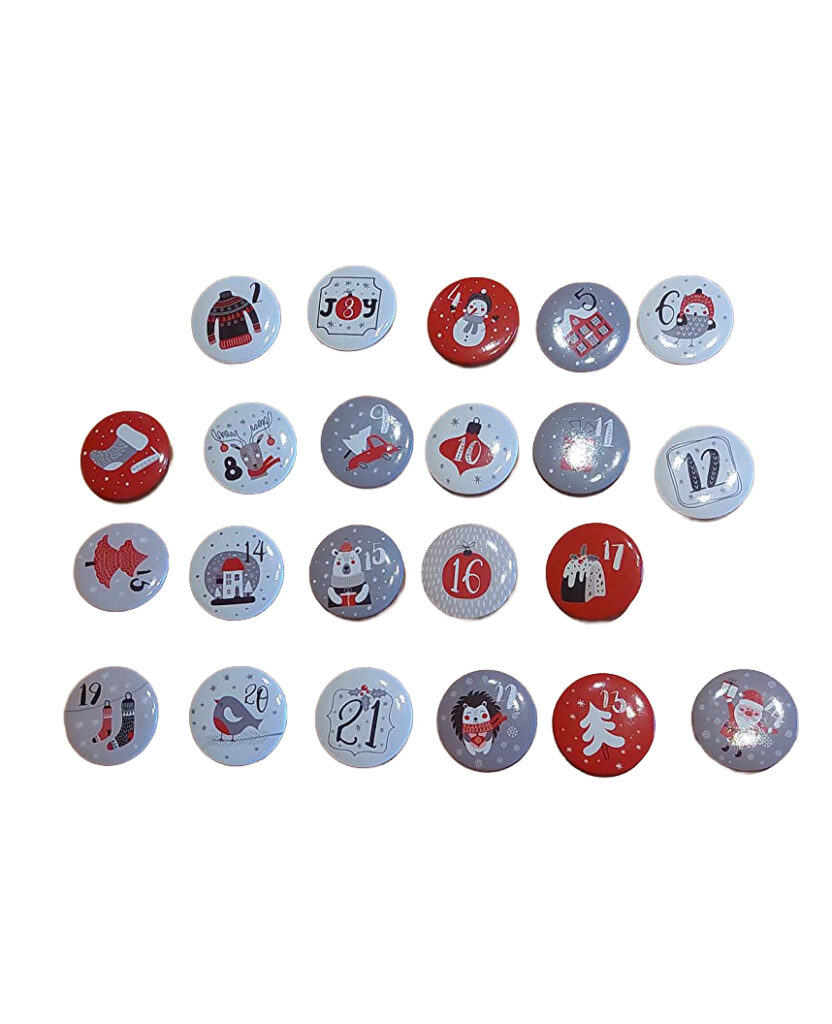 22 von 24 Buttons bekomme