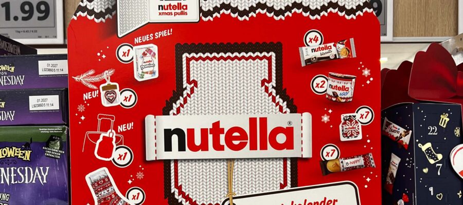Adventskalender nutella in Berlin Wilmersdorf